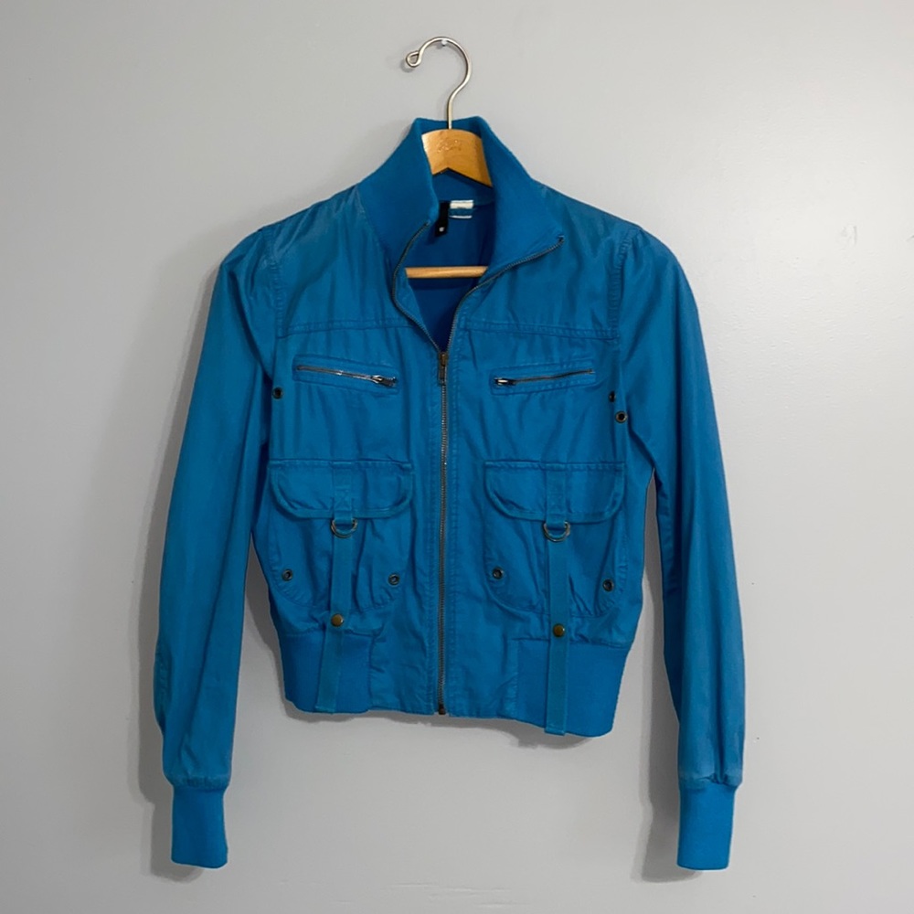 Blue bomber jacket by Divided by H&M